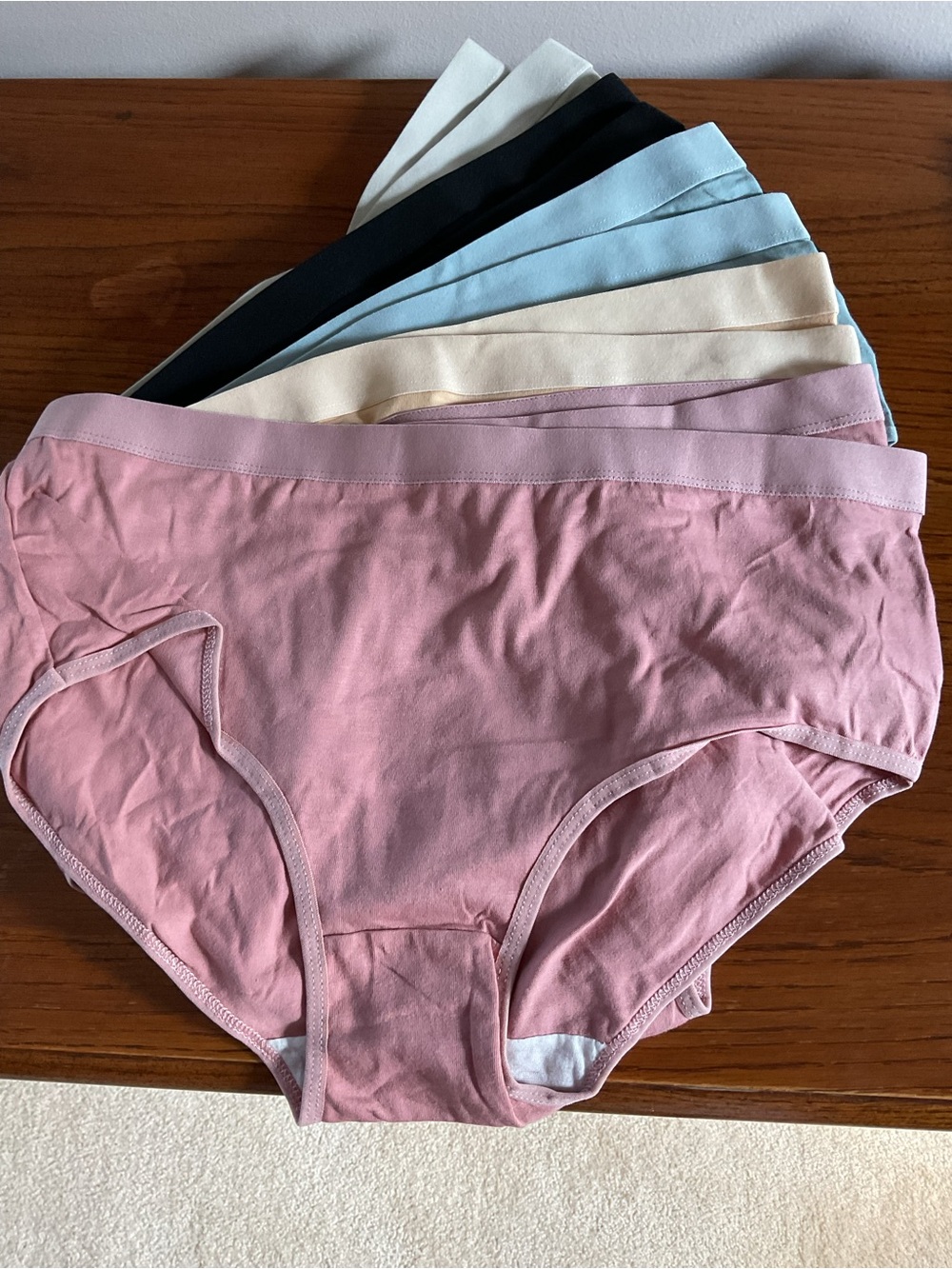 10 Pairs of NEW Everyday 100% Cotton Briefs for Ladies/Girl’s